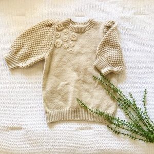 NWOT Bohme embroidered sweater